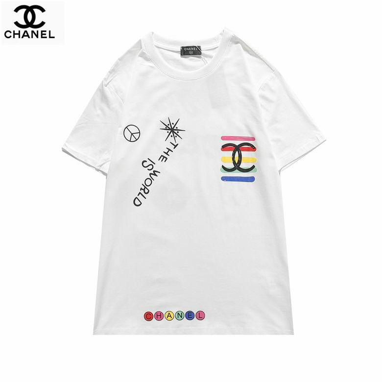 Wholesale Cheap C hanel Short Sleeve T shirts for Sale