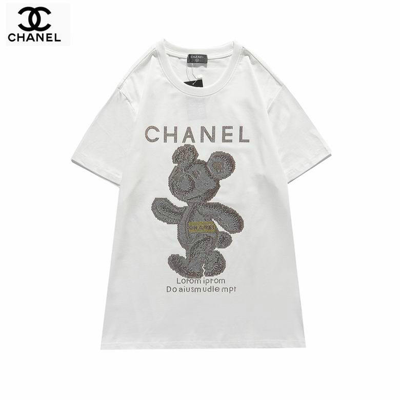 Wholesale Cheap C hanel Short Sleeve T shirts for Sale