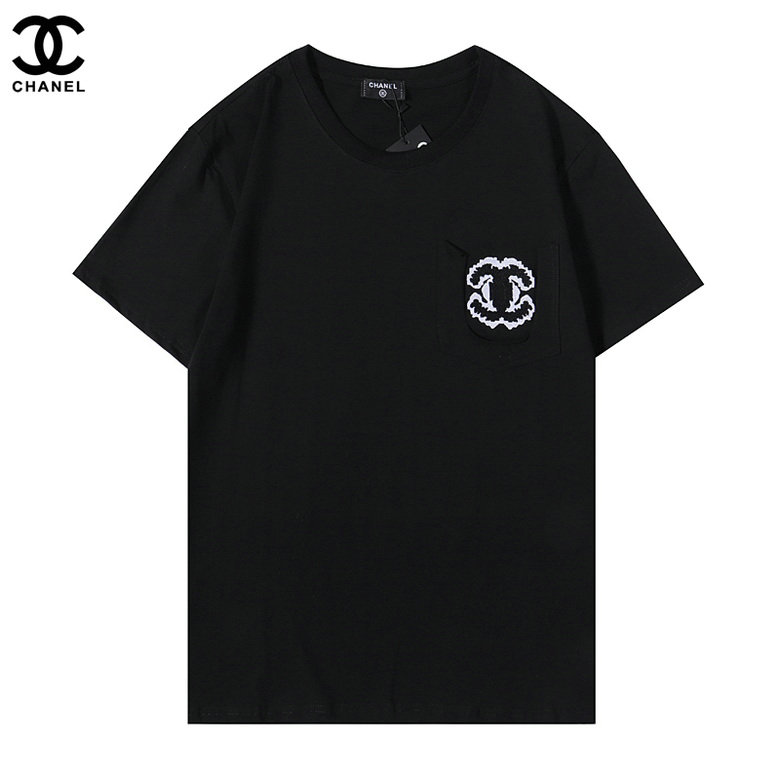 Wholesale Cheap C hanel Short Sleeve T shirts for Sale