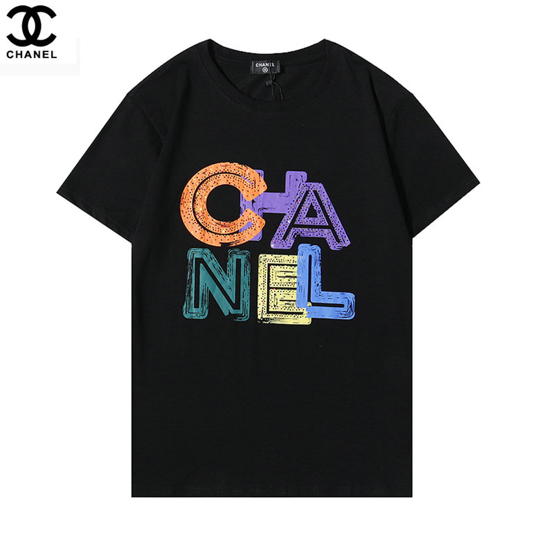 Wholesale Cheap C hanel Short Sleeve T shirts for Sale