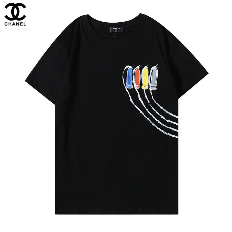 Wholesale Cheap C hanel Short Sleeve T shirts for Sale