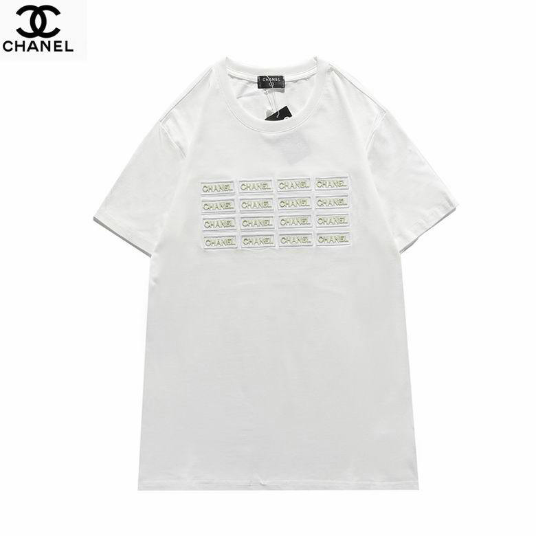 Wholesale Cheap C hanel Short Sleeve T shirts for Sale