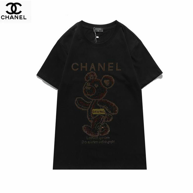 Wholesale Cheap C hanel Short Sleeve T shirts for Sale