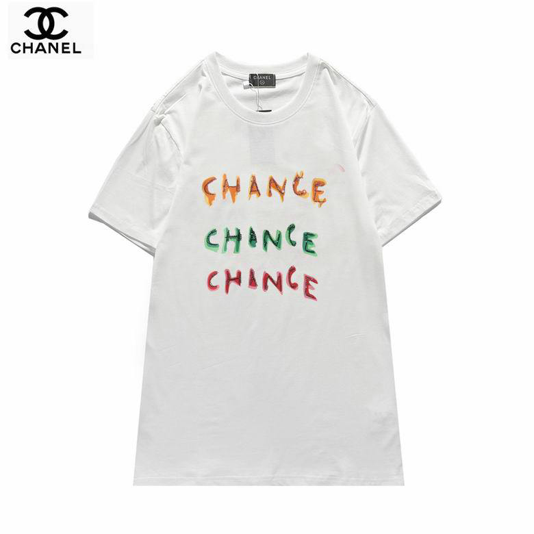 Wholesale Cheap C hanel Short Sleeve T shirts for Sale