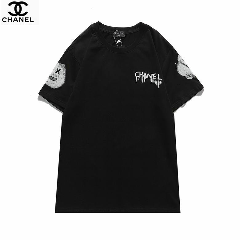 Wholesale Cheap C hanel Short Sleeve T shirts for Sale