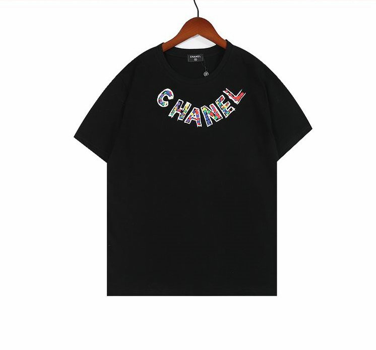Wholesale Cheap C hanel Short Sleeve T shirts for Sale