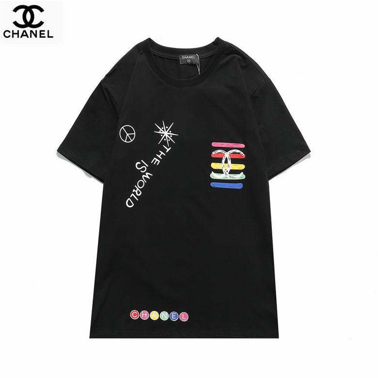 Wholesale Cheap C hanel Short Sleeve T shirts for Sale