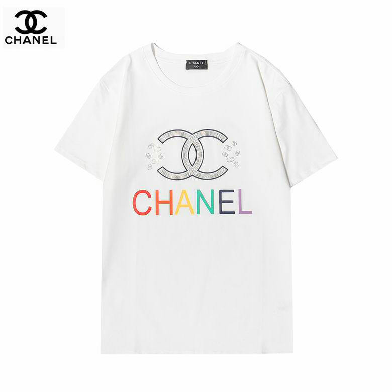 Wholesale Cheap C hanel Short Sleeve T shirts for Sale