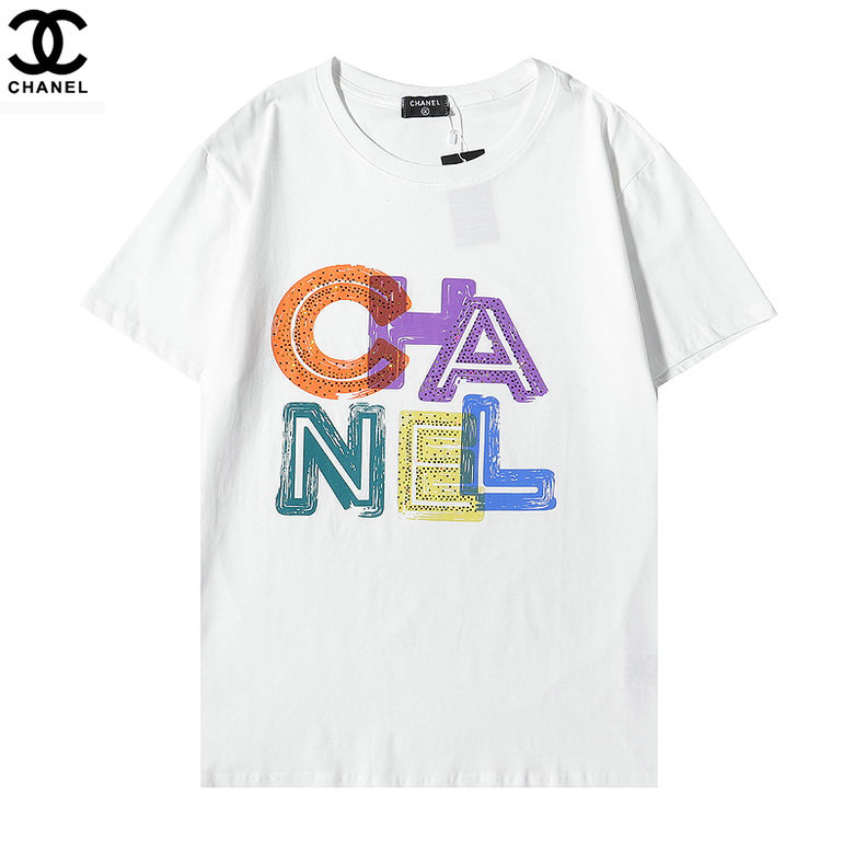 Wholesale Cheap C hanel Short Sleeve T shirts for Sale