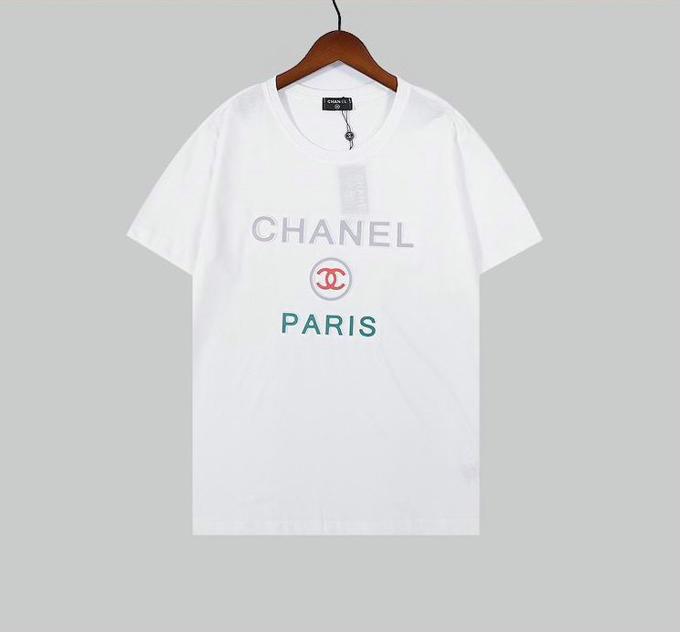 Wholesale Cheap C hanel Short Sleeve T shirts for Sale
