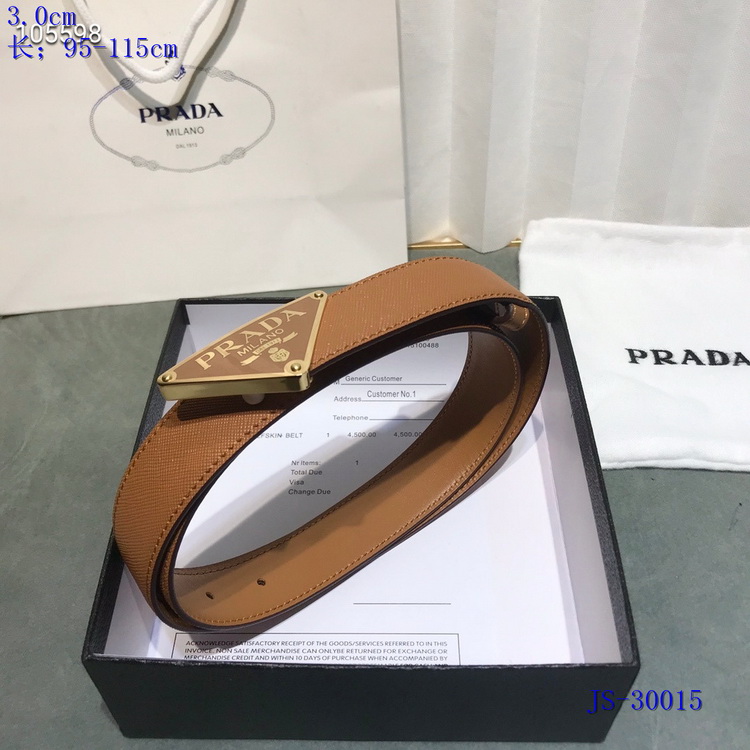 Wholesale Cheap AAA P rada Designer Belts for Sale