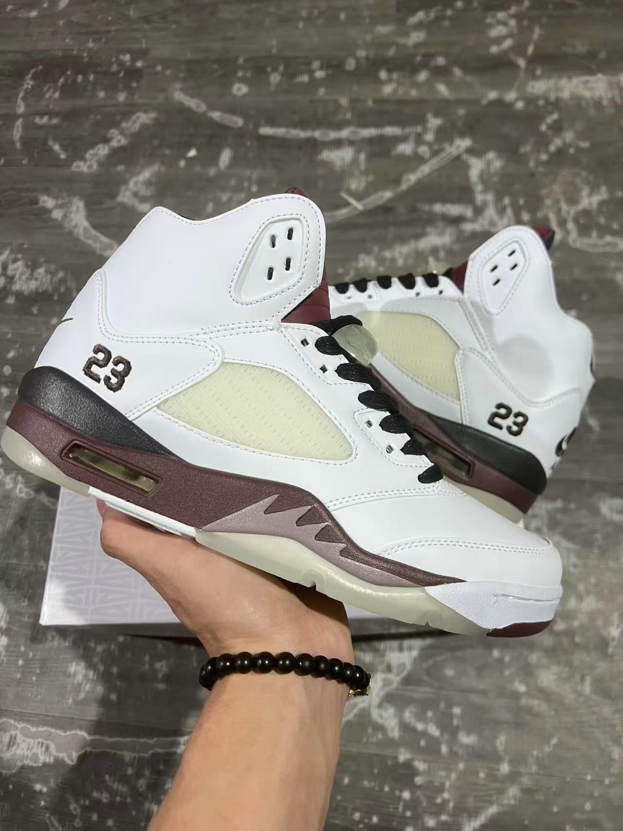 Wholesale A Ma Maniére x Air Jordan 5 Violet Ore IB1528-100