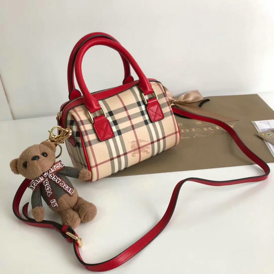Wholesale Cheap Burberr Haymarket Check Tote Bags for Sale