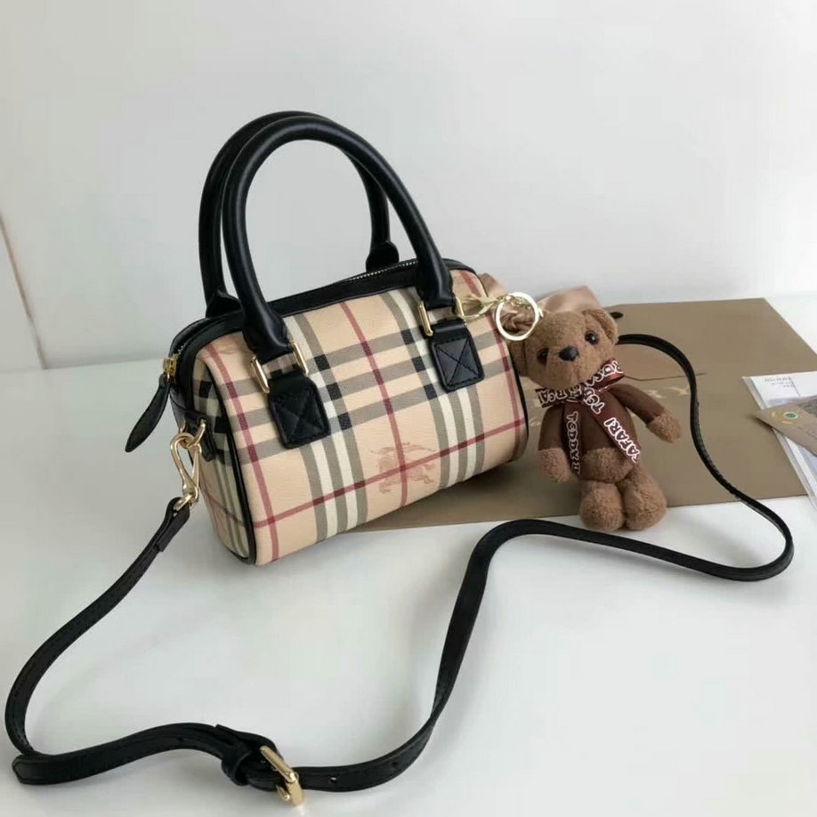 Wholesale Cheap Burberr Haymarket Check Tote Bags for Sale