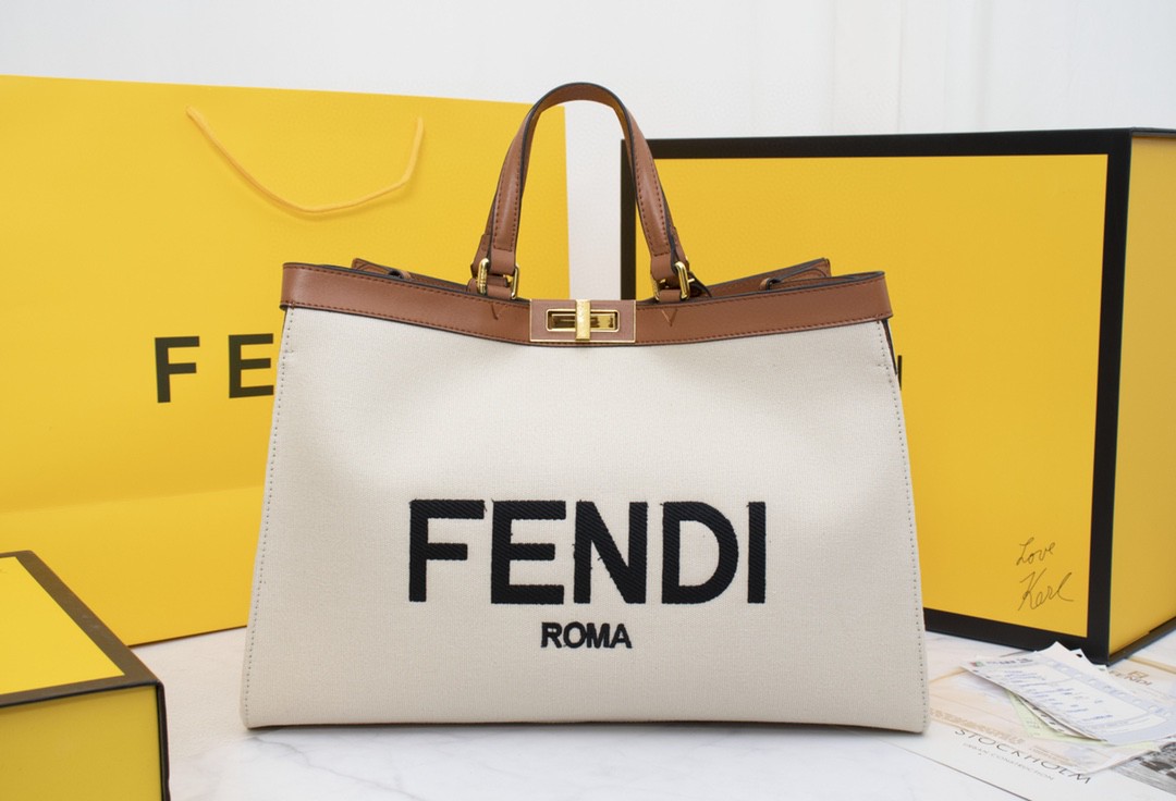 Wholesale Cheap Fend i Peekaboo X-Tote Bags for sale