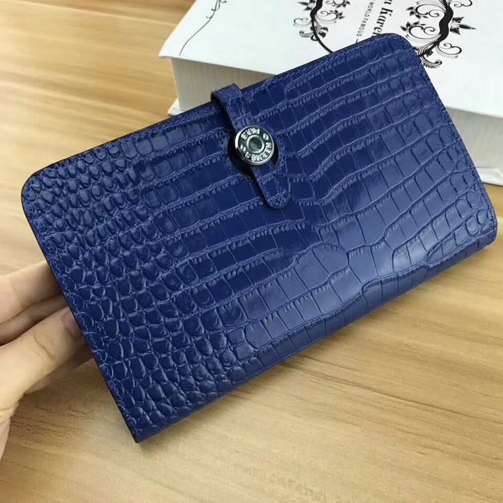 Wholesale AAA Hermes Togo Leather Wallet Sale