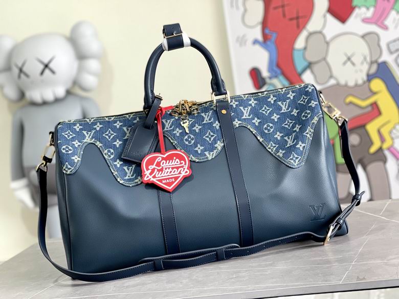 Wholesale Cheap LV Designer Leather Duffle Bags for Sale