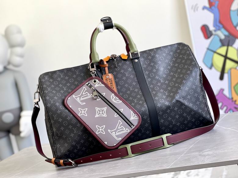 Wholesale Cheap LV Designer Leather Duffle Bags for Sale