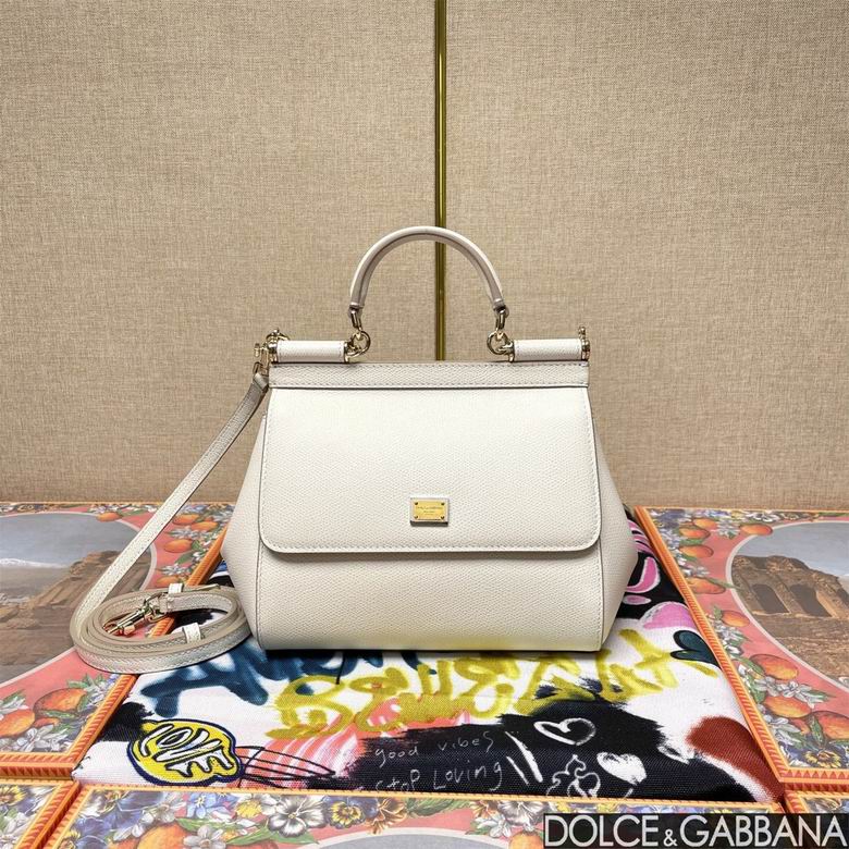 Wholesale Cheap Aaa quality Replica D.olce Gabbana Sicily Leather Tote Shoulder Bags for Sale
