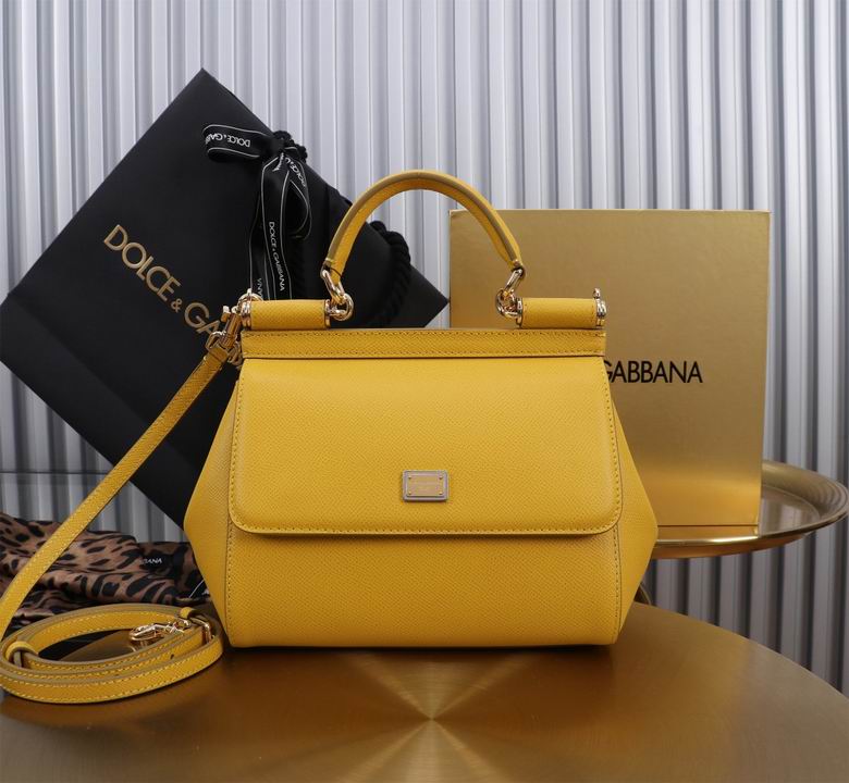 Wholesale Cheap High quality AAA Replica D.olce Gabbana Sicily Leather Tote Shoulder Bags for Sale