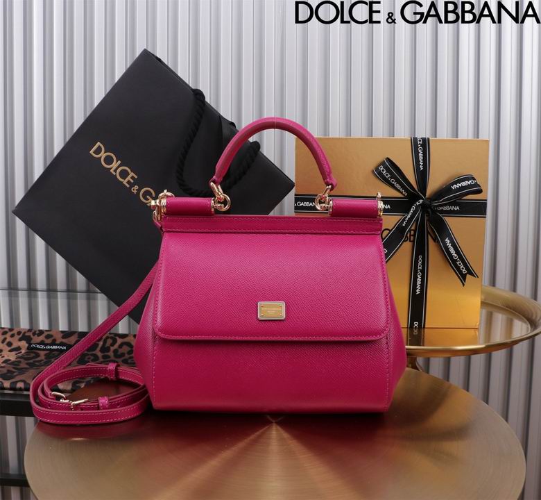 Wholesale Cheap High quality AAA Replica D.olce Gabbana Sicily Leather Tote Shoulder Bags for Sale