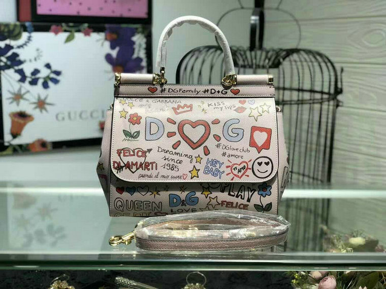 Wholesale AAA Fashion Dolce & Gabbana Leather Shoulder Bag