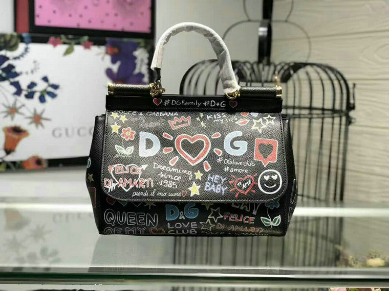 Wholesale AAA Fashion Dolce & Gabbana Leather Shoulder Bag