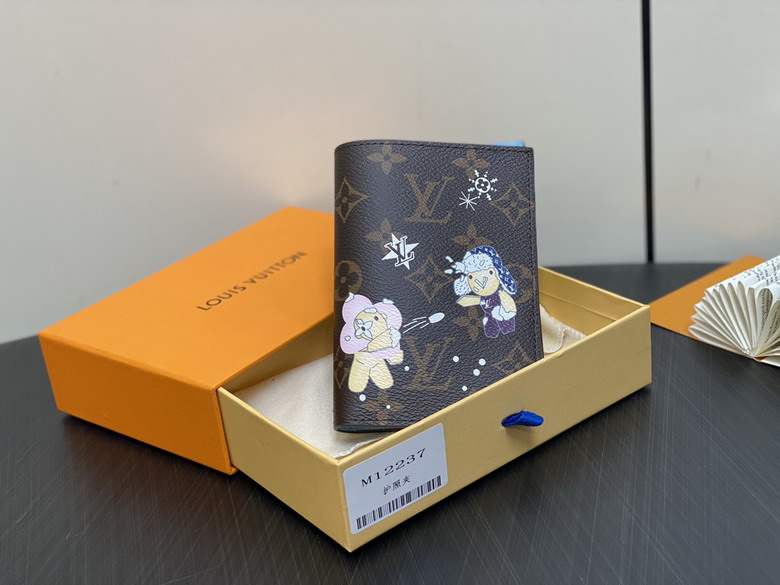 Wholesale Cheap Louis Vuitton Passport Cover Monogram Canvas Wallets M12237 for Sale
