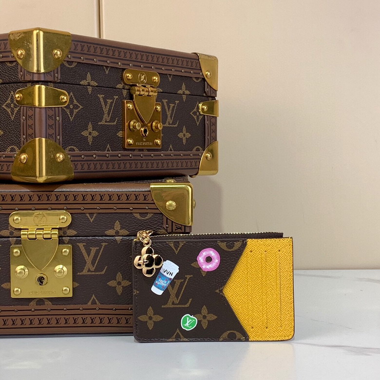 Wholesale High Quality AAA Louis Vuitton Romy Monogram Canvas Card Holder for Sale