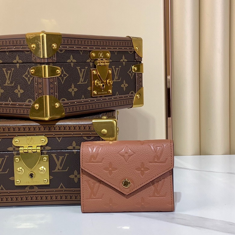 Wholesale AAA Louis Vuitton Monogram canvas Women Victorine Wallet for Sale