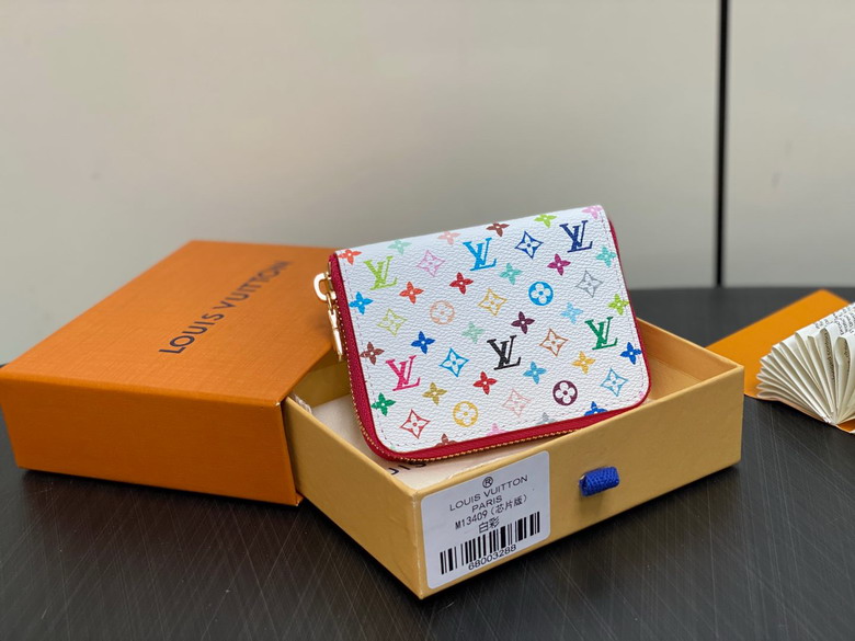 Wholesale High Quality AAA Louis Vuitton x TM Zippy Coin Purse M13409 Leather Replica Wallets for Sale