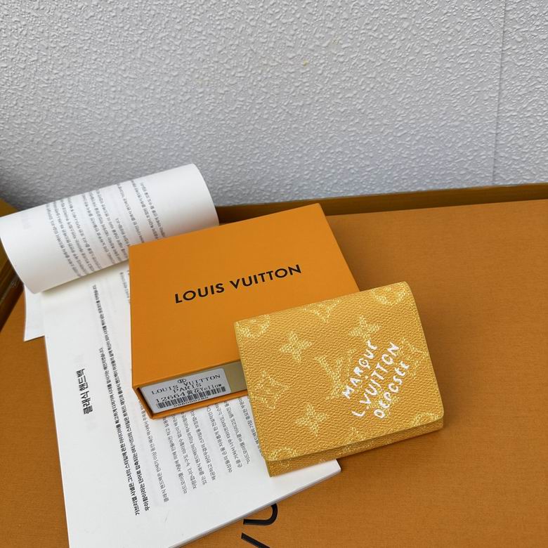 Wholesale High Quality Louis Vuitton AAA Fashion Envelope Business Card Holder G71 Leather Replica Wallets for Sale