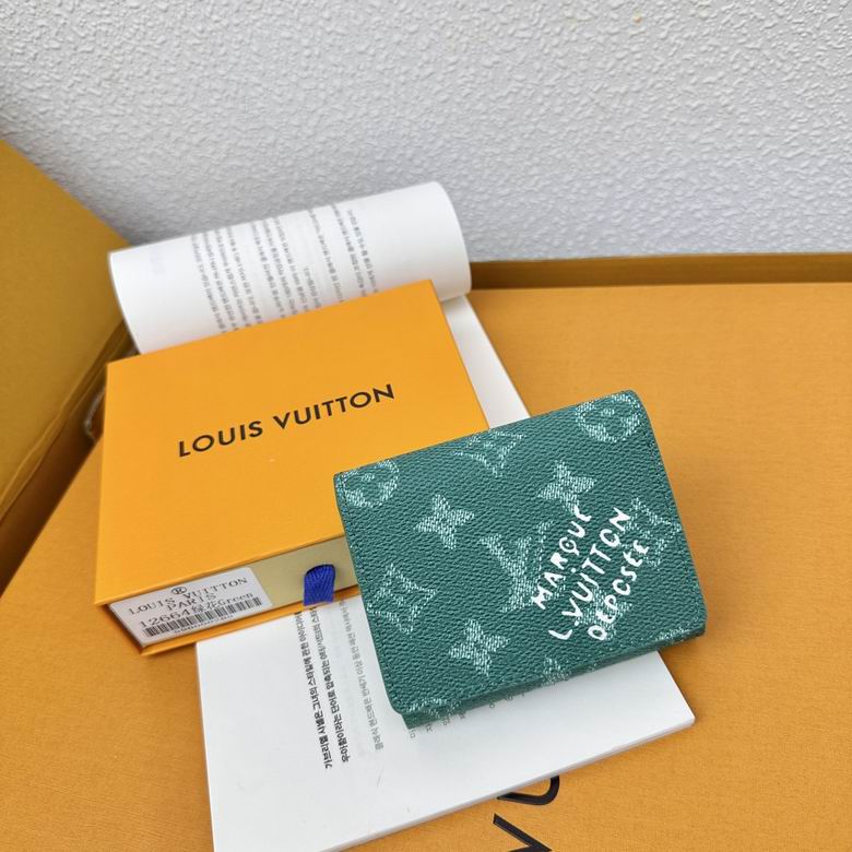 Wholesale High Quality Louis Vuitton AAA Fashion Envelope Business Card Holder G71 Leather Replica Wallets for Sale