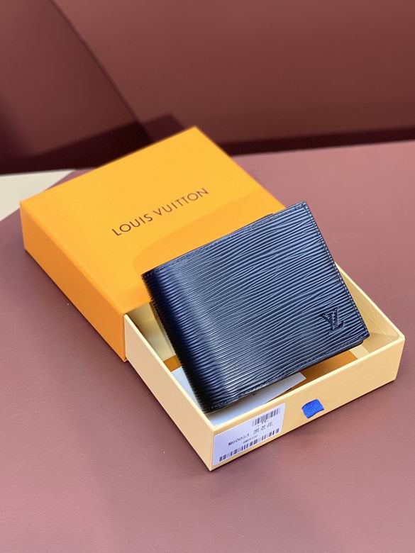 Wholesale High Quality Louis Vuitton Men's Fashion Leather Replica Designer Wallets for Sale