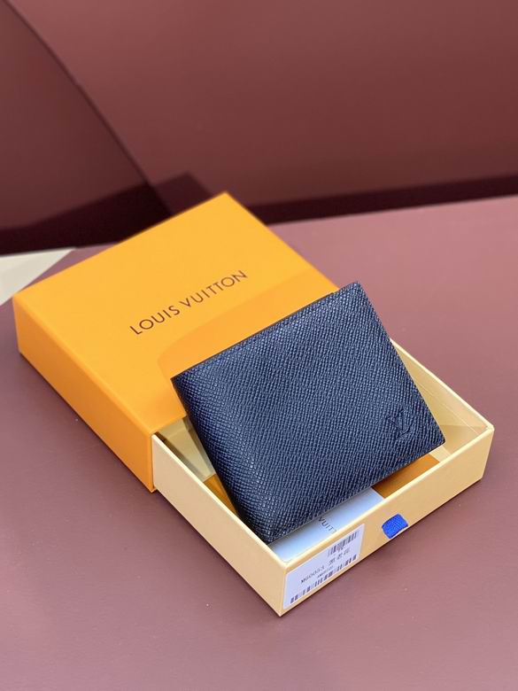 Wholesale High Quality Louis Vuitton Men's Fashion Leather Replica Designer Wallets for Sale