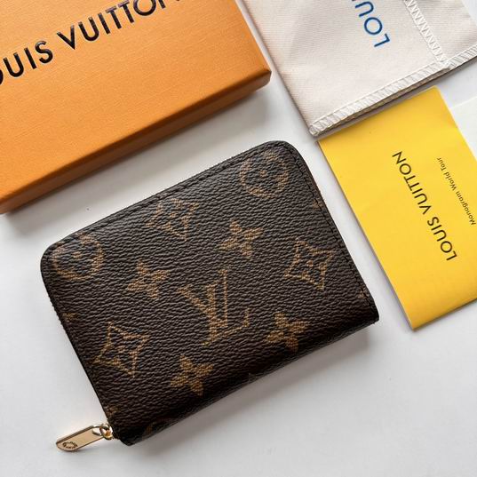 Wholesale Cheap AAA Louis Vuitton Zippy Monogram Coin Purse & Wallets for Sale