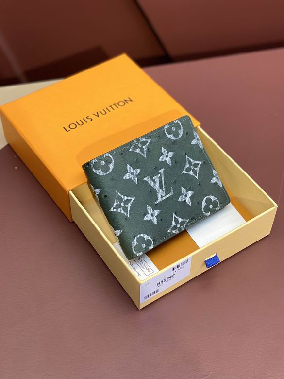Wholesale High Quality Louis Vuitton Fashion Monogram Reverse Canvas Leather Wallets for Sale