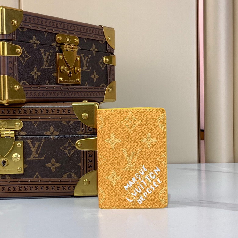 Wholesale High Quality AAA Louis Vuitton Pocket Organiser G71 Leather Replica Wallets for Sale