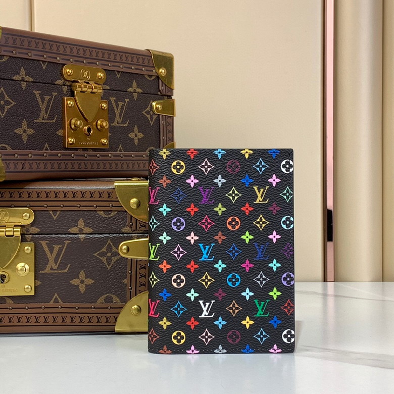 Wholesale High Quality AAA Louis Vuitton LV x TM Passport Cover Monogram Canvas Leather Replica Wallets for Sale