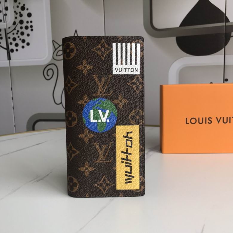 Wholesale Cheap AAA Louis Vuitton Portefeuille Brazza M67823 Wallets for Sale