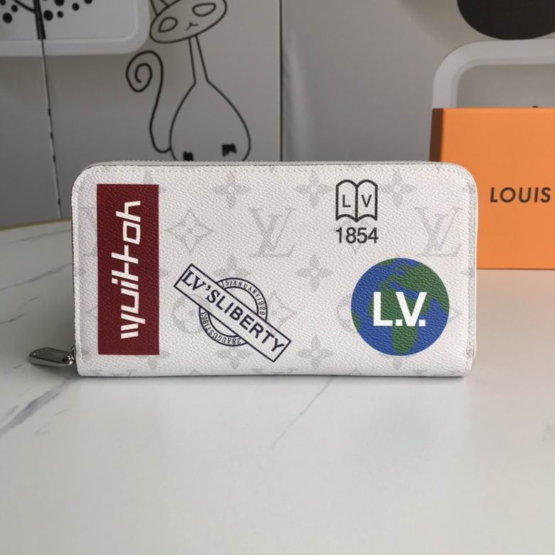 Wholesale Cheap AAA Louis Vuitton Zippy Organizer M67824 Wallets for Sale