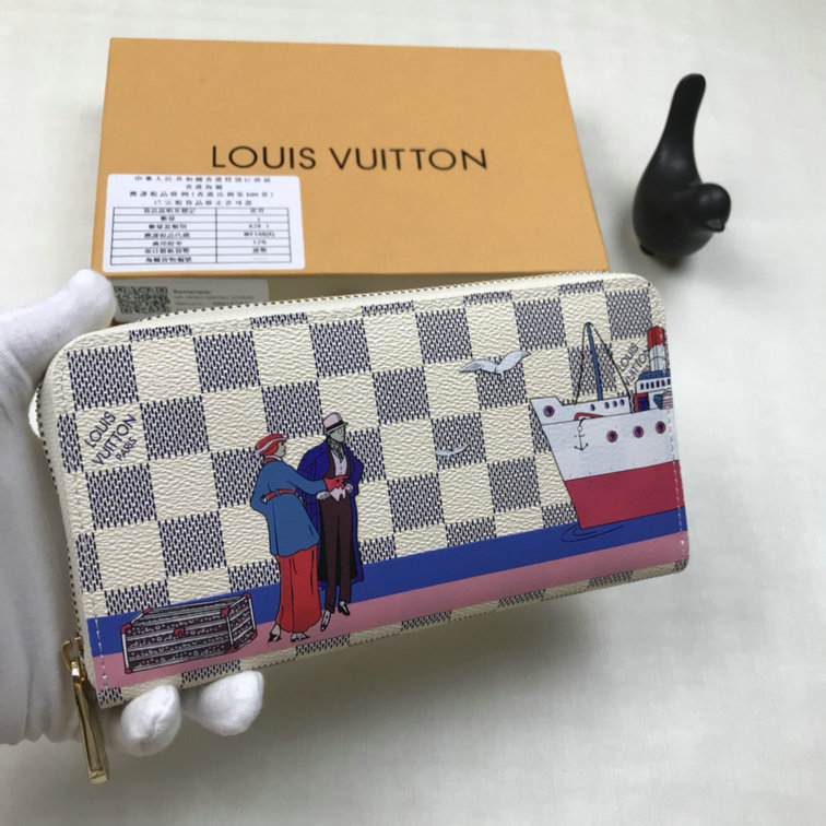 Wholesale Cheap Replica Louis Vuitton ZIPPY WALLET for Sale