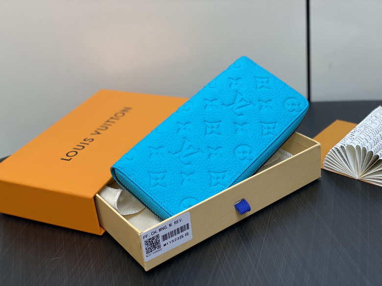 Wholesale High Quality AAA Louis Vuitton Zippy Leather Replica Wallets for Sale