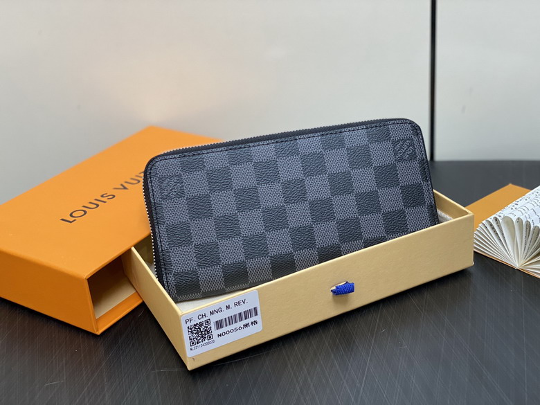 Wholesale High Quality AAA Louis Vuitton Zippy Leather Replica Wallets for Sale