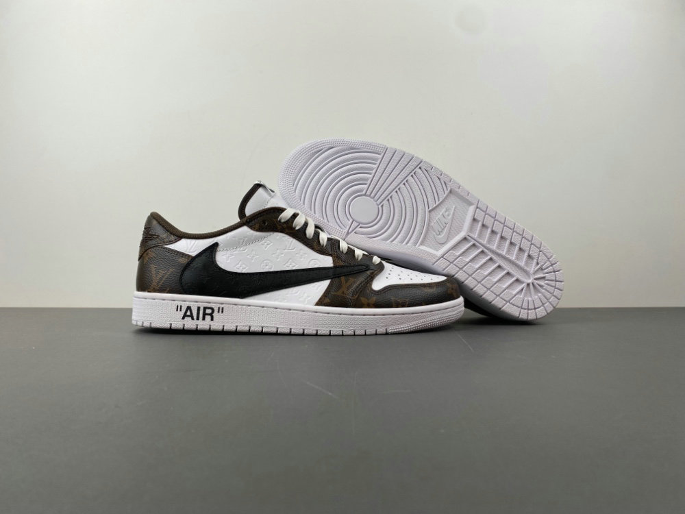 Air Jordan 1 LOW X LV Brown Sneaker DL2403-002