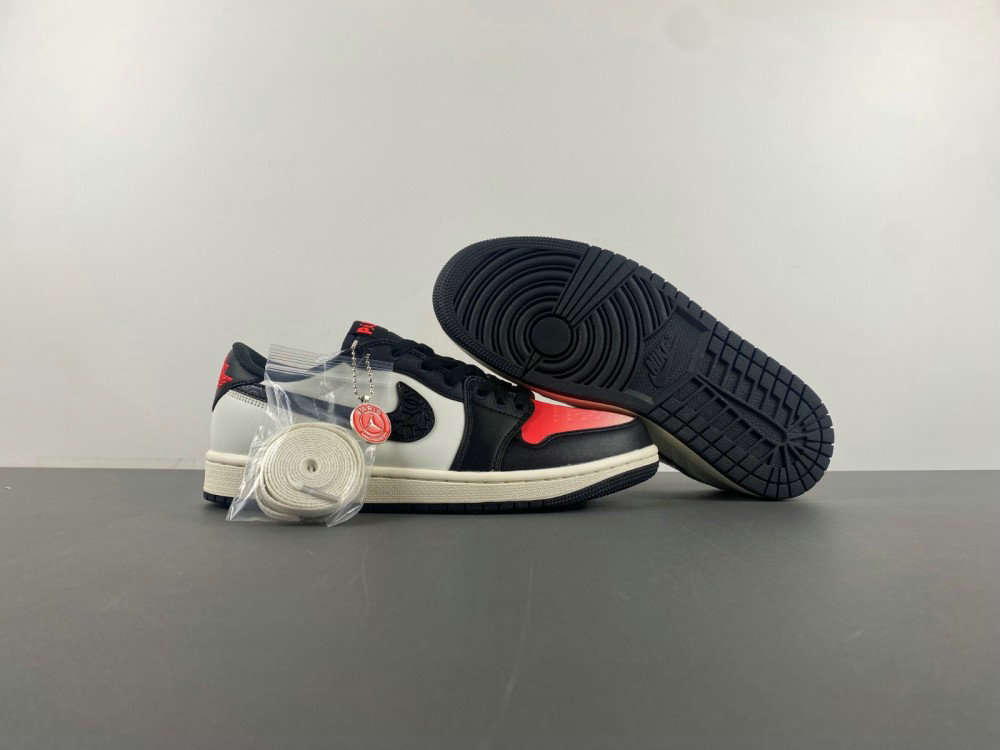 Air Jordan 1 Low Paris Saint-Germain 'Sail and Off-Noir' HF8828-100