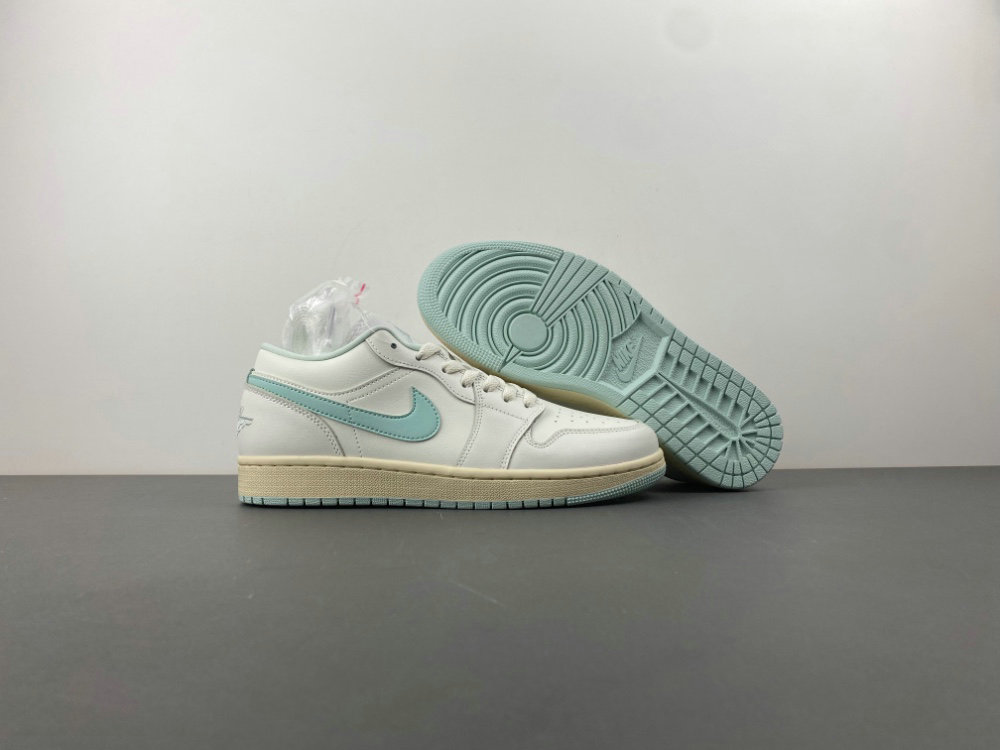 Wholesale Cheap Air Jordan 1 Retro Low Sail Igloo Sneaker DC0774-134