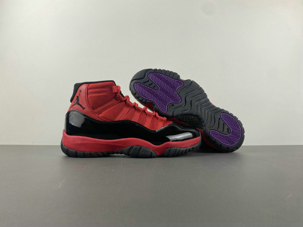 Wholesale Cheap Air Jordan 11 Retro Red Black basketball shoes CT8012-600