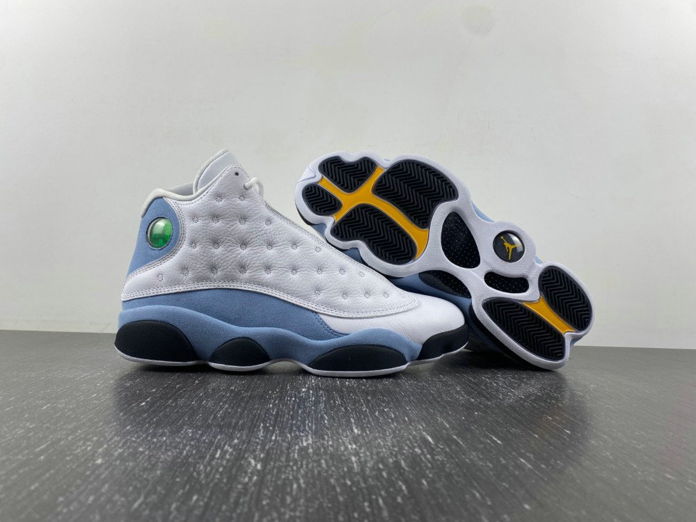 Wholesale Cheap Air Jordan 13 Retro Blue Grey Sneaker 414571 170