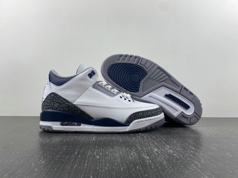 Air Jordan 3 “Midnight Navy” Sneaker CT8532-140